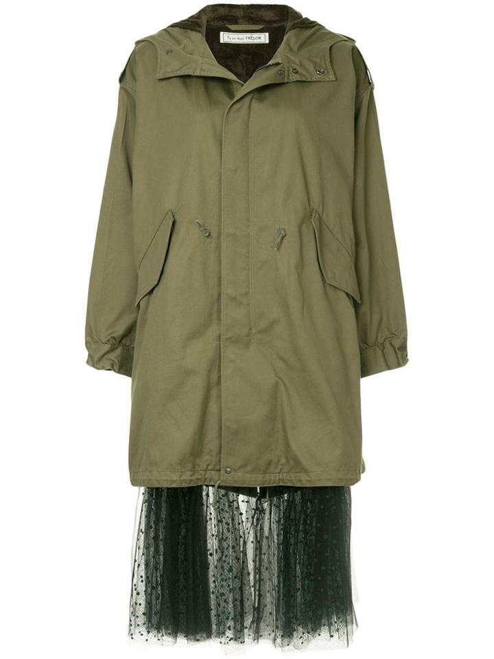Tu Es Mon Trésor Make The Future Parka - Green