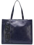 Kenzo Logo Shopper Tote - Blue