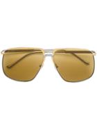 Gucci Eyewear Oversized Sunglasses - Silver
