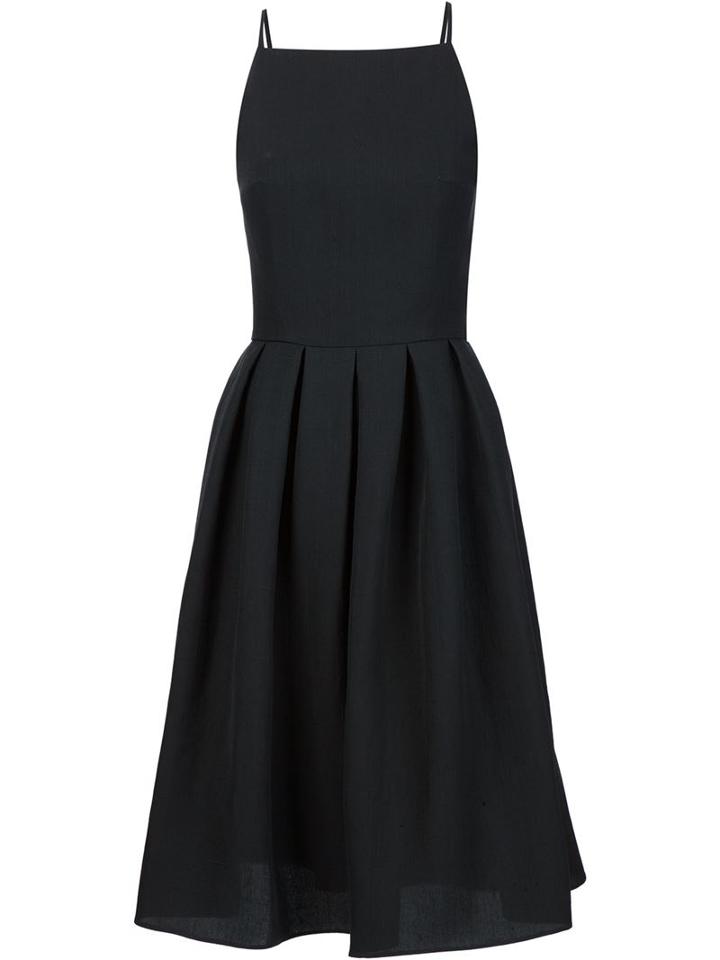 Martin Grant Open Back Flared Mid-length Dress