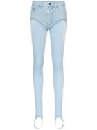 Y/project High-rise Stirrup Jeans - Blue