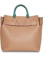 Burberry The Large Tri-tone Leather Belt Bag - Neutrals