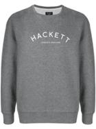 Hackett Logo Print Sweatshirt - Grey