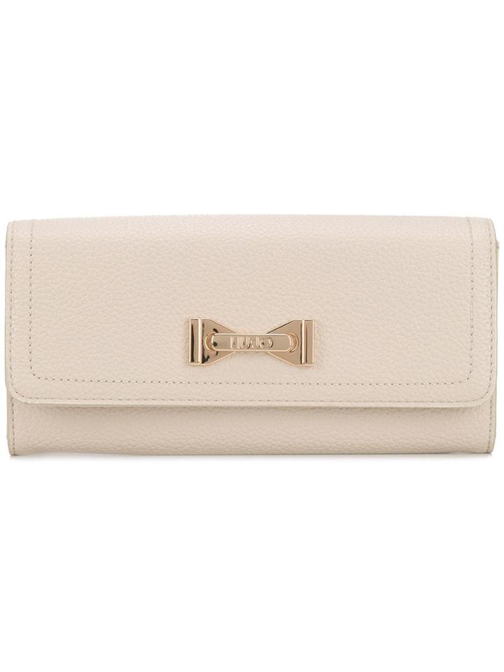 Liu Jo Xl Bifold Wallet - Neutrals