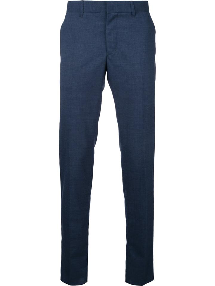 Factotum Tailored Pants, Men's, Size: 48, Blue, Wool/polyester