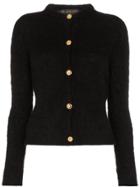 Versace Knitted Cardigan - 101 - Black
