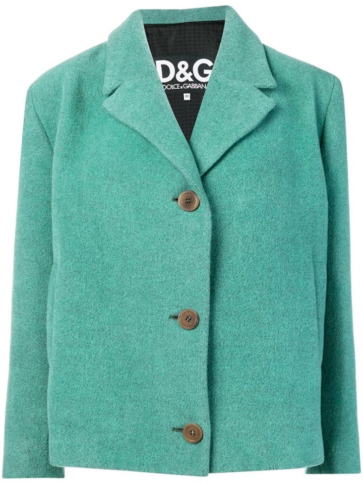 Dolce & Gabbana Vintage Dolce & Gabbana Jacket - Green
