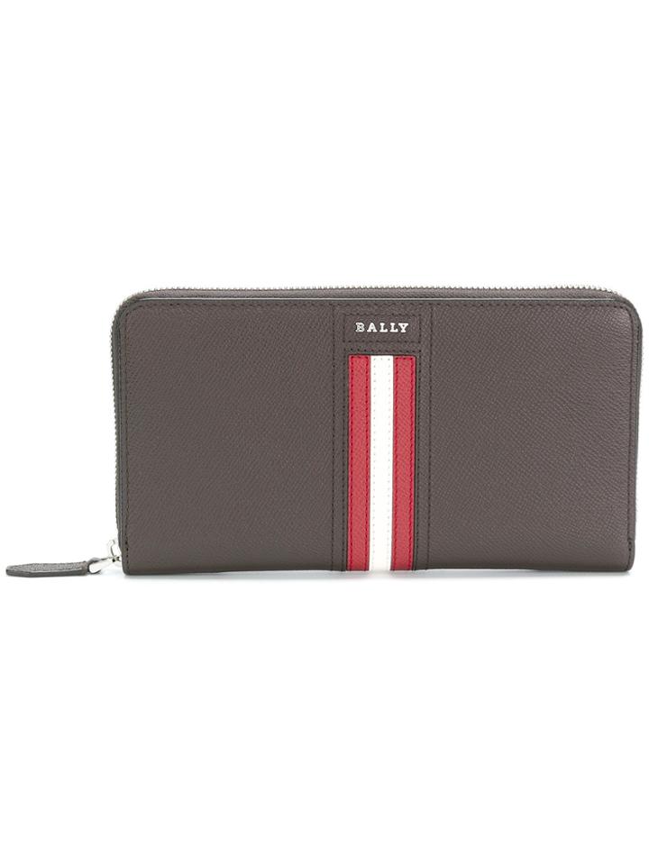 Bally Telen Zip-around Wallet - Brown
