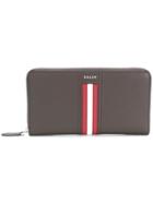 Bally Telen Zip-around Wallet - Brown