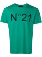 No21 Logo Print T-shirt - Green