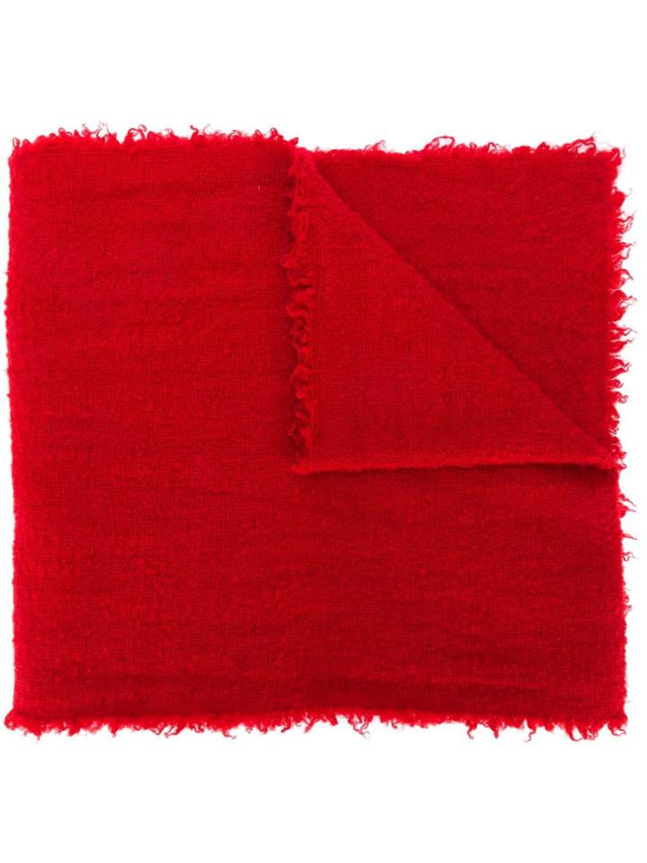 Faliero Sarti Alexina Knitted Scarf - Red