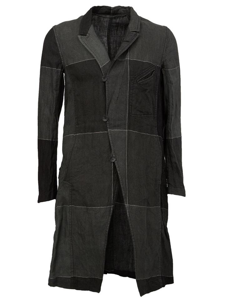 The Viridi-anne Colour Block Midi Coat