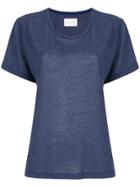 Asceno Loose Fit T-shirt - Blue