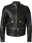 Golden Goose Deluxe Brand Distressed Jacket, Men's, Size: 50, Brown, Calf Leather