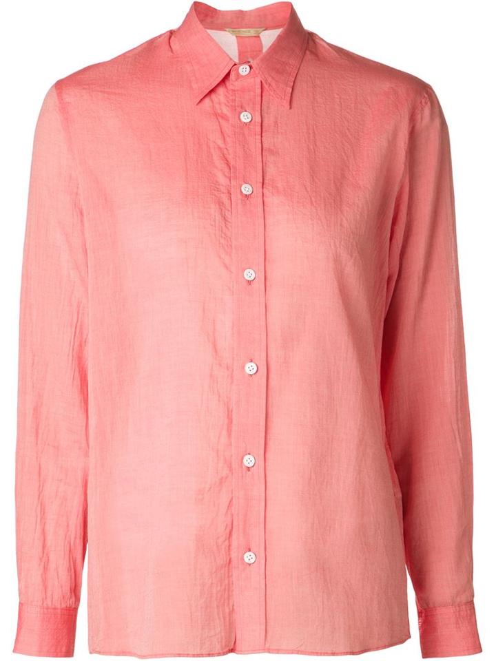 Arts & Science Classic Shirt, Women's, Size: 3, Red, Cotton