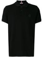 Moncler Short Sleeve Polo Shirt - Black