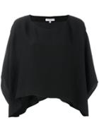 Iro - Detailed Sleeve Top - Women - Polyester - 40, Women's, Black, Polyester