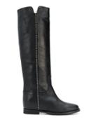 Via Roma 15 Via Roma 15 3183 Malibu Nero Leather/fur/exotic