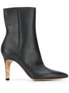 Maison Margiela Pointed-toe Ankle Boots - Black