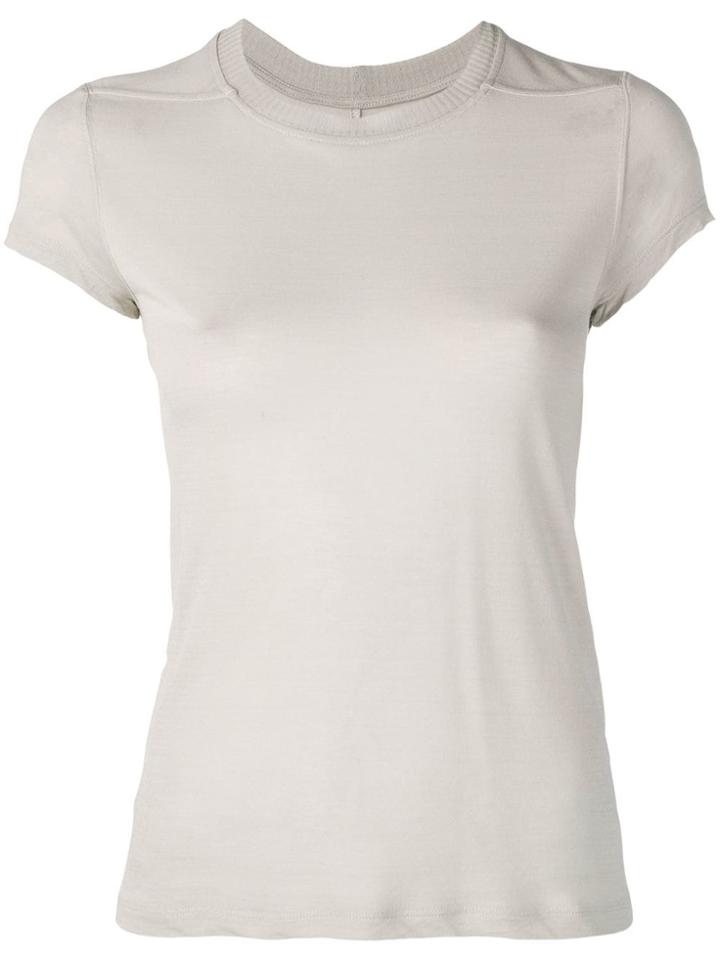 Rick Owens Round Neck T-shirt - Neutrals