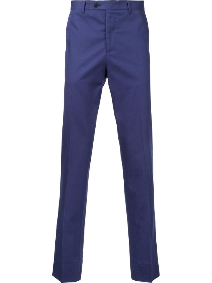 Gieves & Hawkes Slim Fit Trousers - Blue