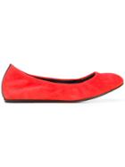 Lanvin Ballerina Flats - Red