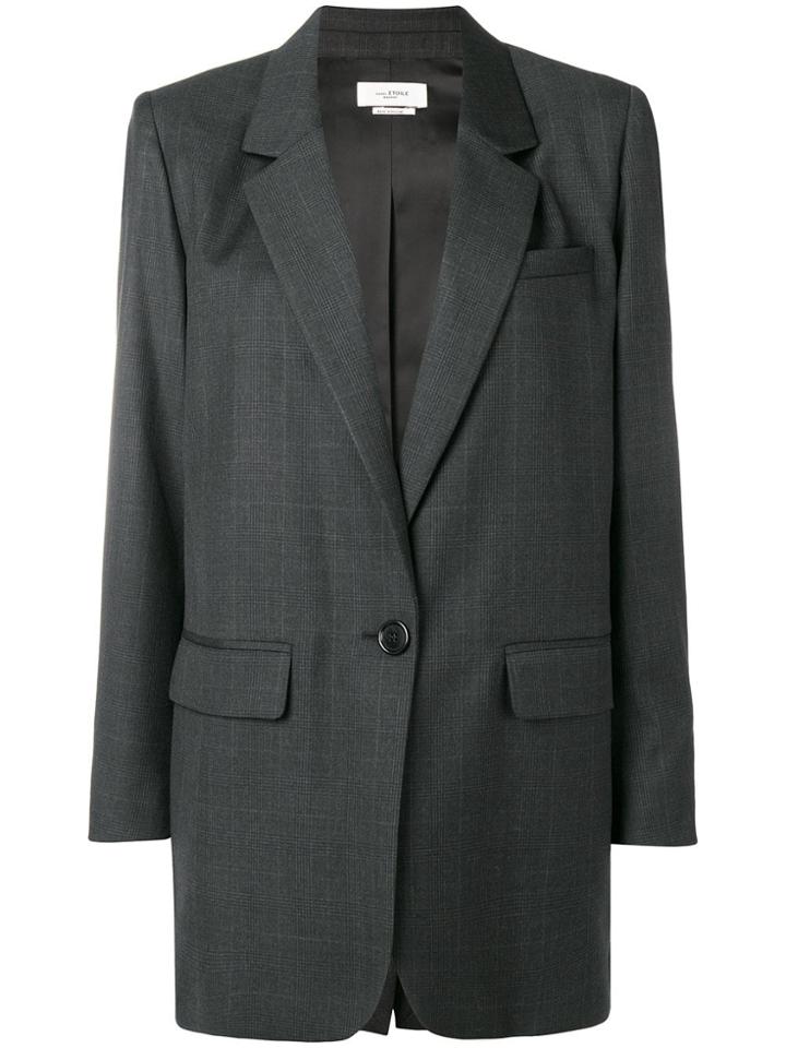 Isabel Marant Étoile Igora Longline Blazer - Grey