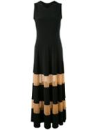 Norma Kamali - Sheer Panel Dress - Women - Polyester/spandex/elastane - Xs, Black, Polyester/spandex/elastane