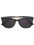 Retrosuperfuture Flat Top Gino Sunglasses, Adult Unisex, Black, Acetate