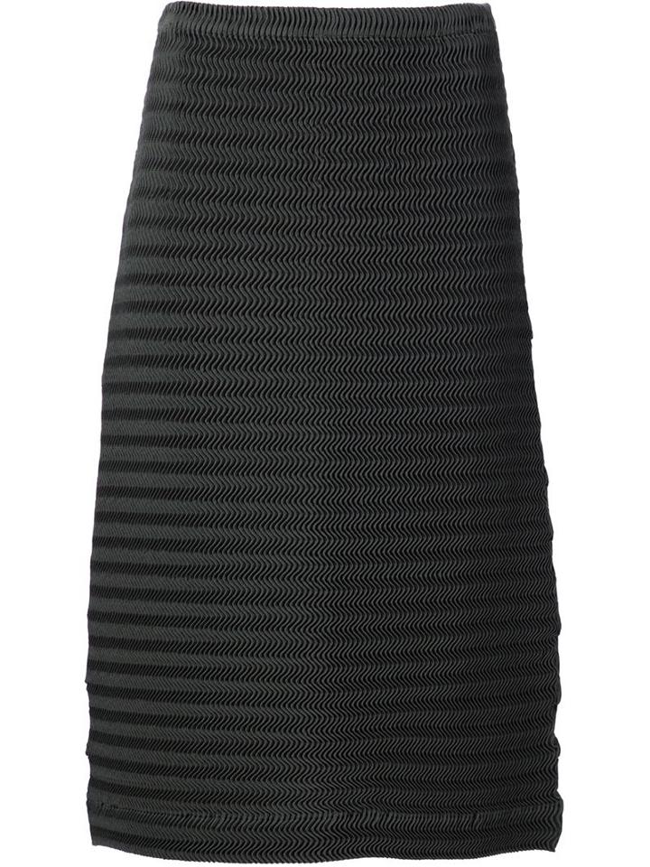 Issey Miyake Wave Pleat Skirt