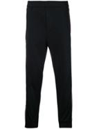 Prada Side Stripe Tracksuit Bottoms - Black