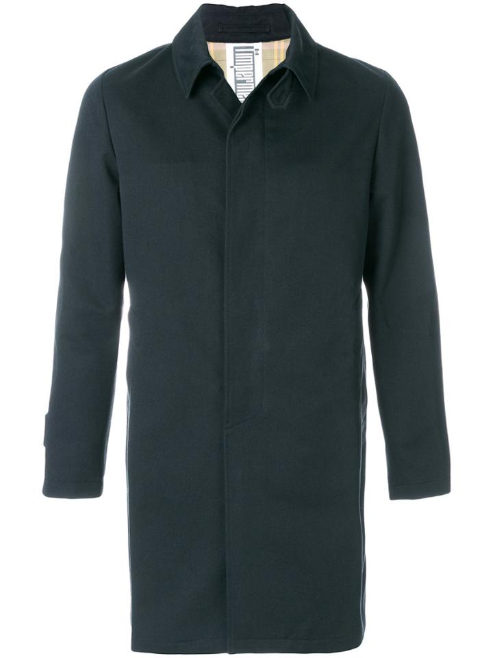 L'impermeabile Single-breasted Shirt Coat - Blue