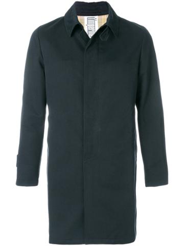 L'impermeabile Single-breasted Shirt Coat - Blue