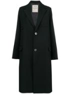 Zadig & Voltaire Oversized Buttoned Coat - Black