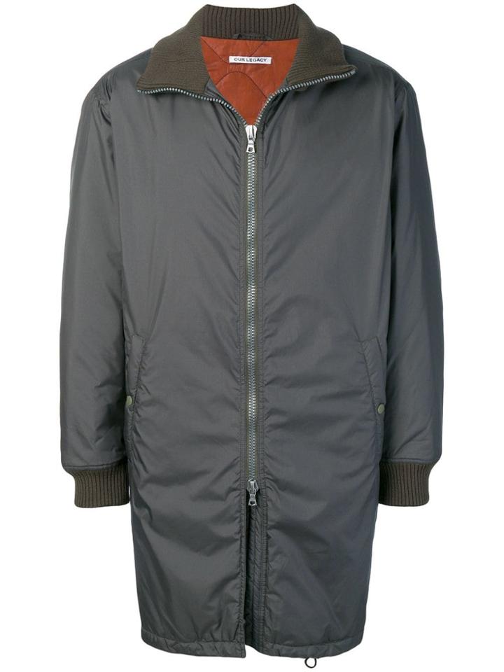 Our Legacy Padded Bomber Coat - Green