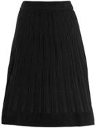 M Missoni A-line Knit Skirt - Black