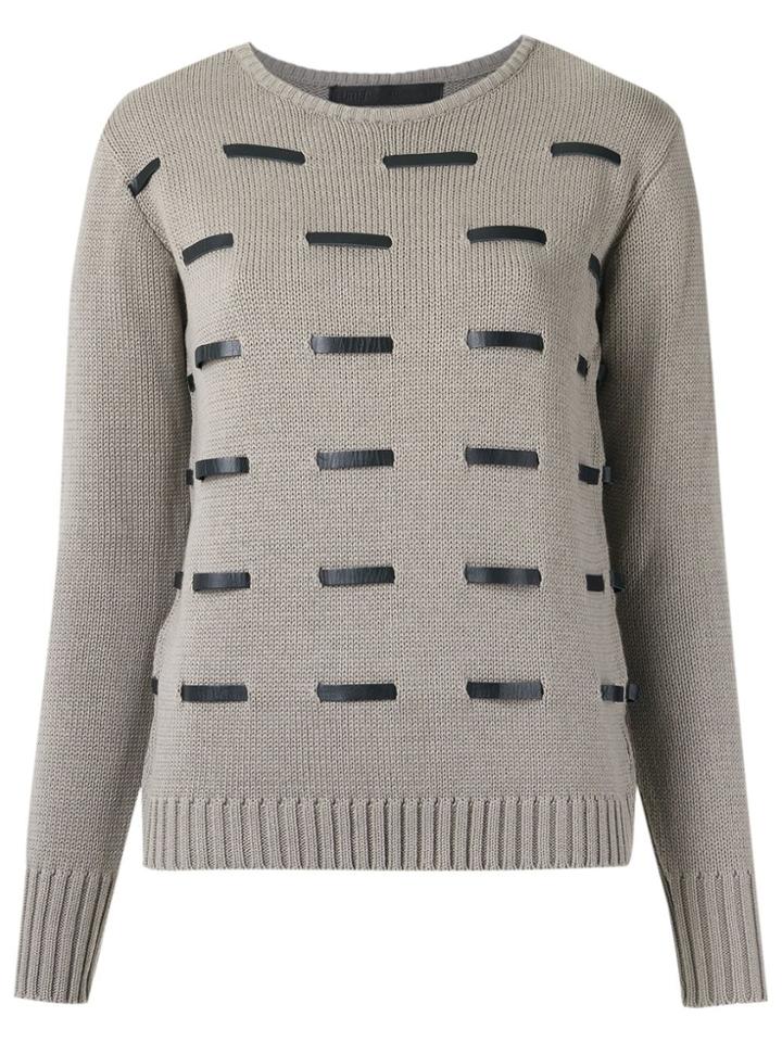 Uma Raquel Davidowicz Knit Sweater - Grey