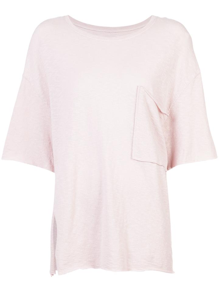 Osklen Oversized T-shirt - Pink & Purple