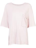 Osklen Oversized T-shirt - Pink & Purple