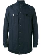 Diesel Black Gold - Johraly Coat - Men - Cotton/acrylic/spandex/elastane/wool - 50, Blue, Cotton/acrylic/spandex/elastane/wool