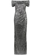 Dolce & Gabbana Cocktail Sequinned Dress - Grey