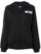 Ktz Logo Print Hoodie, Women's, Size: Large, Black, Cotton