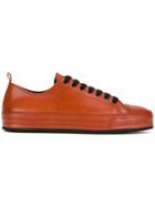 Ann Demeulemeester Low Top Lace-up Sneakers - Yellow & Orange
