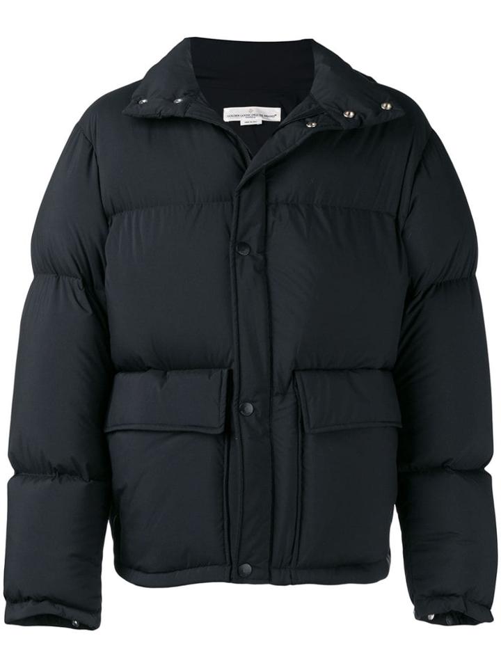 Golden Goose Deluxe Brand Padded Hooded Jacket - Black