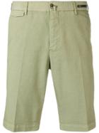 Pt01 Tailored Chino Shorts - Green