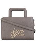 Love Moschino Top Handle Tote Bag, Women's, Grey