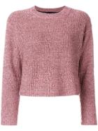 Rag & Bone Round Neck Jumper - Pink
