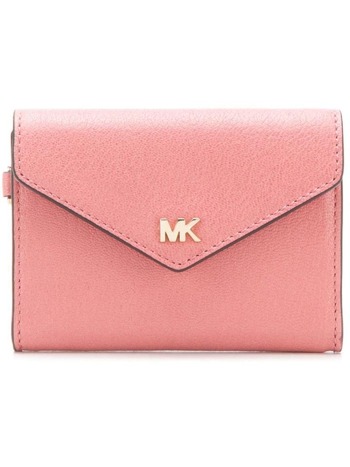 Michael Michael Kors Envelope Logo Wallet - Pink