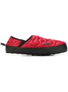 The North Face Padded Slip-on Slippers - Red