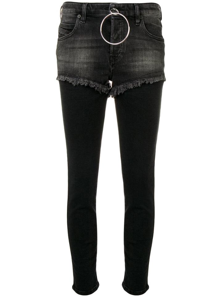 Diesel Slim Babhila Jeans - Black